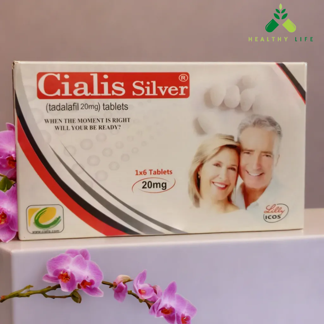 Ci@lis Silver 20mg | Per Pack 1×6 T@bs