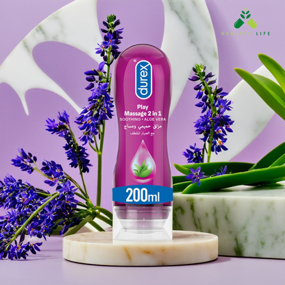 Durex Pl@y Massage Gel 2-in-1 Lube & Massage Gel - 200ml